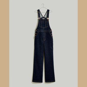 Madewell Denim Flared Overalls Size 12 NWT